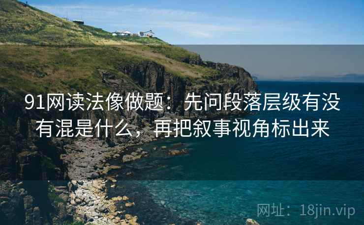 91网读法像做题：先问段落层级有没有混是什么，再把叙事视角标出来
